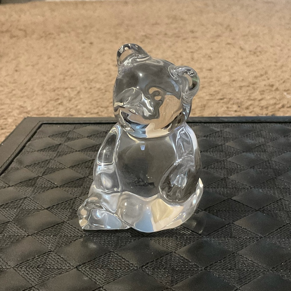 Princess house crystal bear
